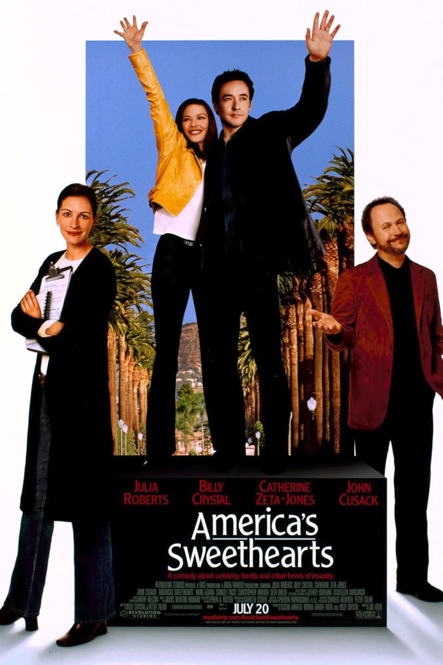 دانلود فیلم America’s Sweethearts 2001  با زیرنویس فارسی چسبیده