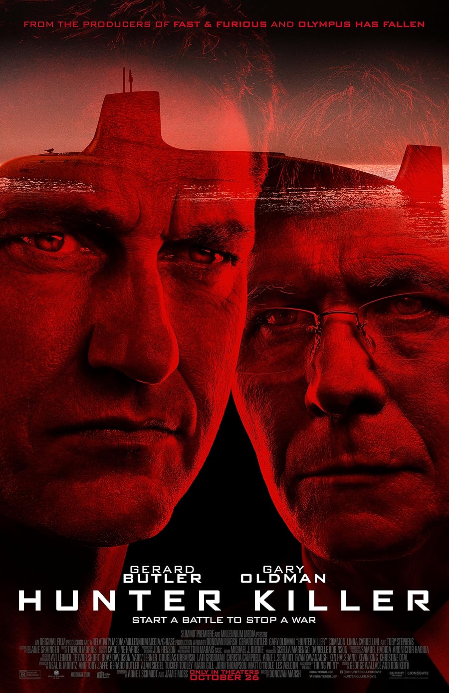 دانلود فیلم Hunter Killer 2018 با زیرنویس فارسی چسبیده