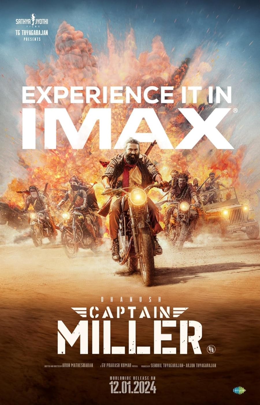 دانلود فیلم Captain Miller 2024 با دوبله اختصاصی
