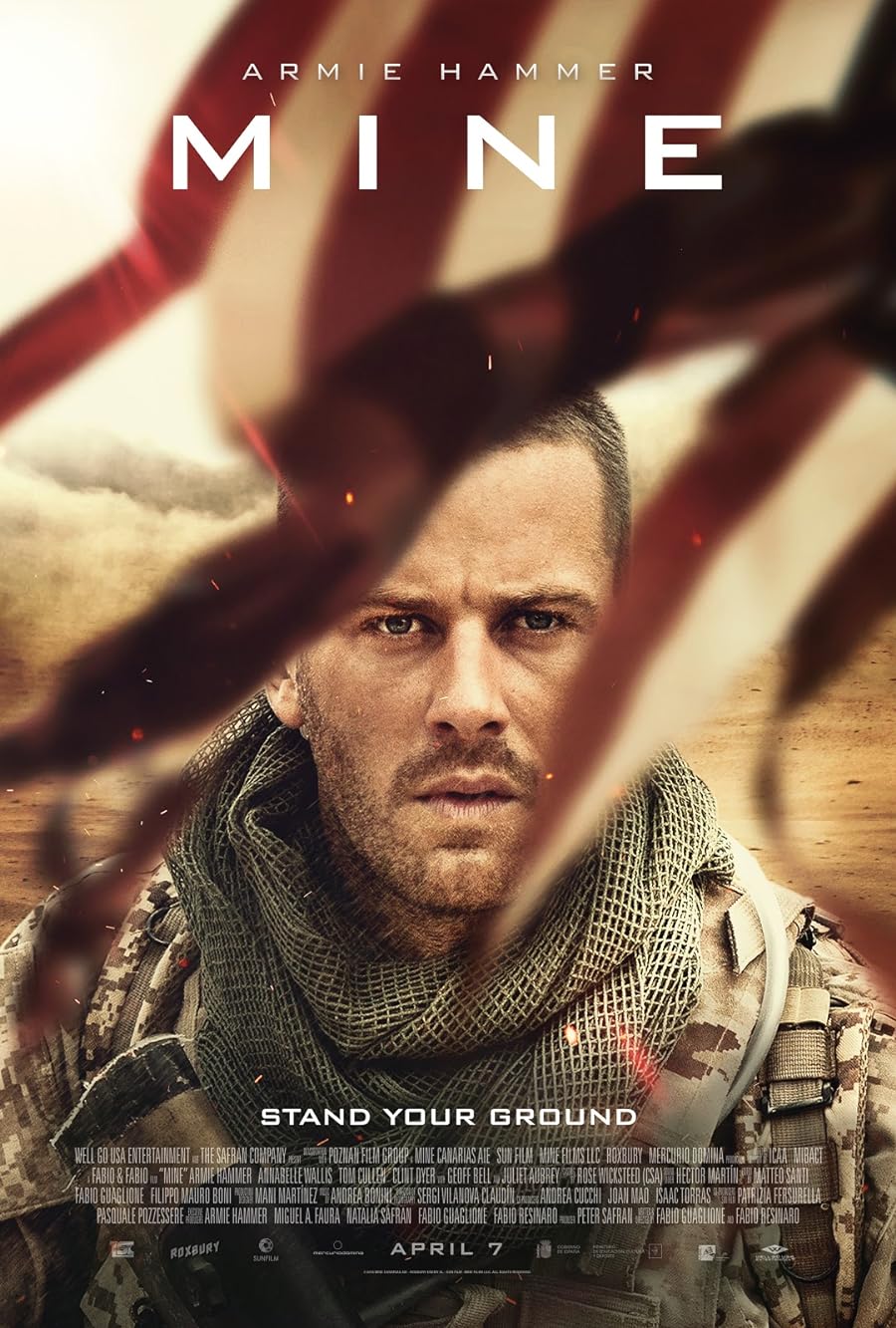 دانلود دوبله فارسی فیلم Mine 2016