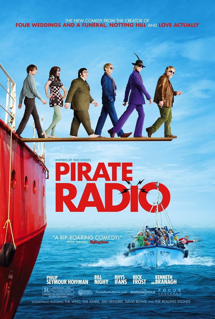 دانلود فیلم The Boat That Rocked 2009 با زیرنویس چسبیده